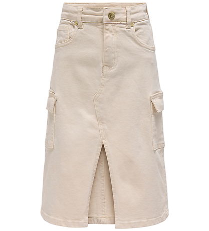 Kids Only Nederdel - Kogemily Cargo - Ecru