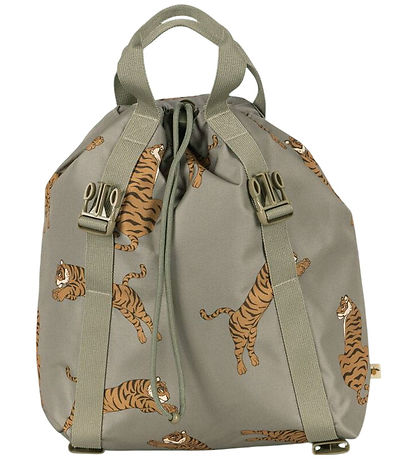 Konges Sløjd Skoletaske m. Gymnastiktaske - Clover - Tiger Oak
