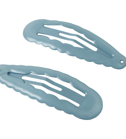 Name It Hårspænde - 2-pak - NkfKarla - Dusty Blue
