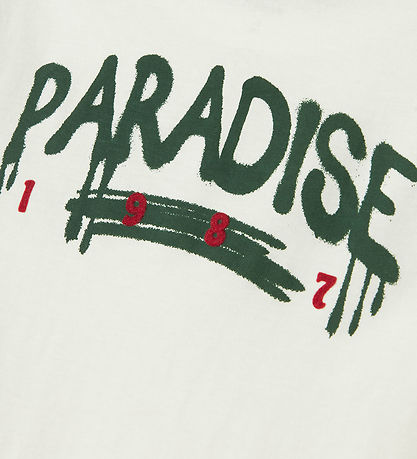 Name It T-shirt - NkmLibbo - Cloud Dancer/Paradise