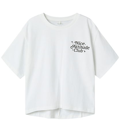 Name It T-shirt - NkfLione - Bright White