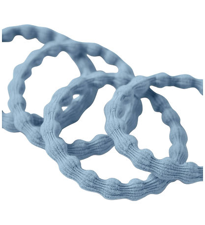 Name It Hårelastikker - 4-pak - NkfKarla - Dusty Blue