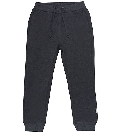 Minymo Sweatpants - 2-pak - Dark Gray Melange