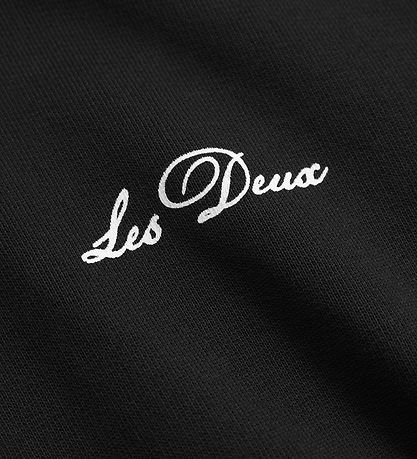 Les Deux Hættetrøje - West Side - Sort m. Print