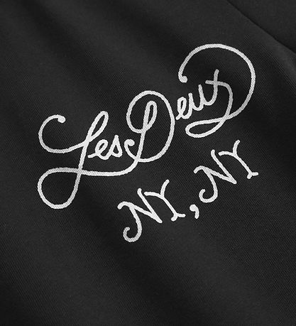 Les Deux T-shirt - Orchard - Sort m. Print
