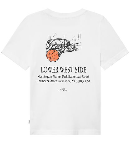 Les Deux T-shirt - West Side - Hvid m. Print