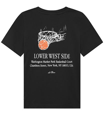 Les Deux T-shirt - West Side - Sort m. Print