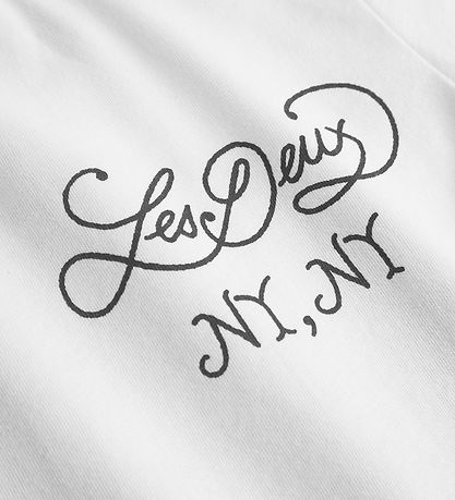 Les Deux T-shirt - Orchard - Hvid m. Print