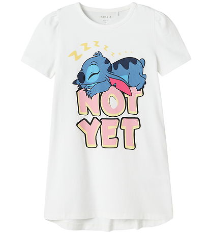 Name It Natkjole - NmfAsta - Stitch - Bright White