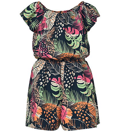 Name It Buksedragt - NmfVinaya - Navy Blazer/ Fresh Tropical