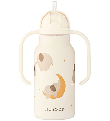 Liewood Drikkedunk - Kimmie - 250 ml - Elephant / Creme De la Cr
