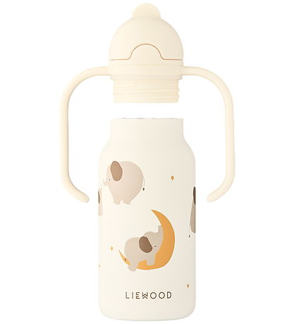 Liewood Drikkedunk - Kimmie - 250 ml - Elephant / Creme De la Cr