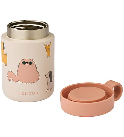 Liewood Madkasse - Kiani Printed - Cats And Dogs / Sandy