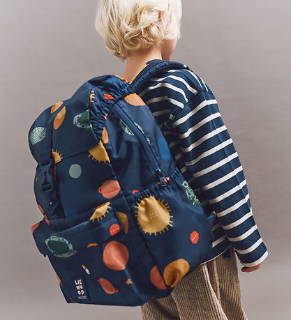 Liewood Skoletaske - Johnny - Universe/Classic Navy