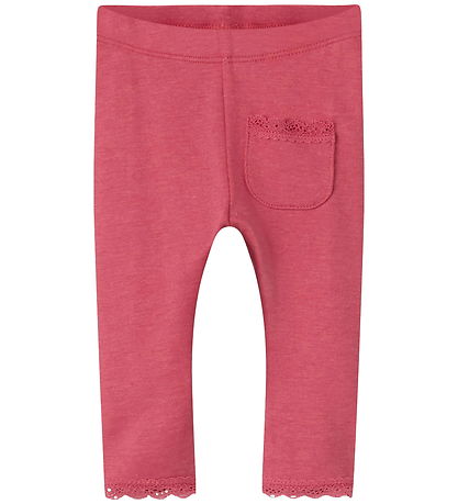 Name it Leggings - NbfLudmilla - Rapture Rose