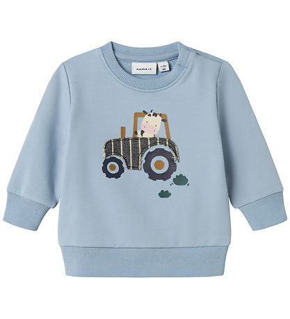 Name it Sweatshirt - NbmLimbs - Dusty Blue