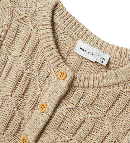 Name it Cardigan - Strik - NbnLomma - Peyote