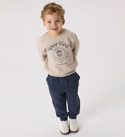 Name It Sweatshirt - NmmDrian - Silver Lining