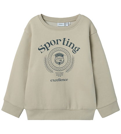 Name It Sweatshirt - NmmDrian - Silver Lining