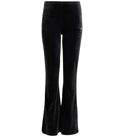 adidas Originals Sweatpants - Velour - Black/White