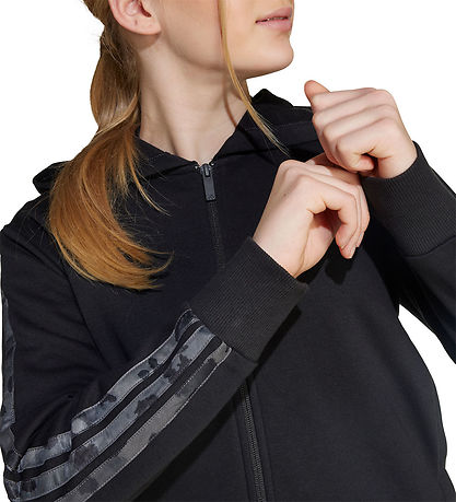 adidas Performance Cardigan - G Anml 3S FT HD - Black