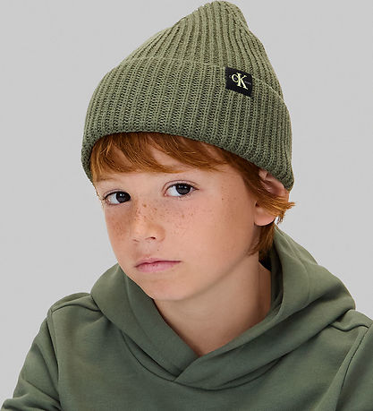Calvin Klein Hue - Strik - Monogram - Thymegreen