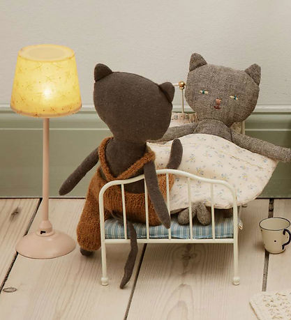 Maileg Gulvlampe m. Lys - Dark Powder