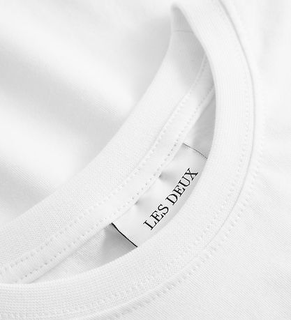 Les Deux T-shirt - Aidan - Hvid m. Logo