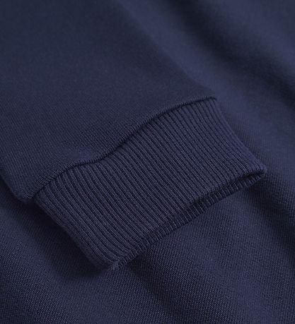 Les Deux Hættetrøje - Aidan - Dark Navy Blue m. Logo