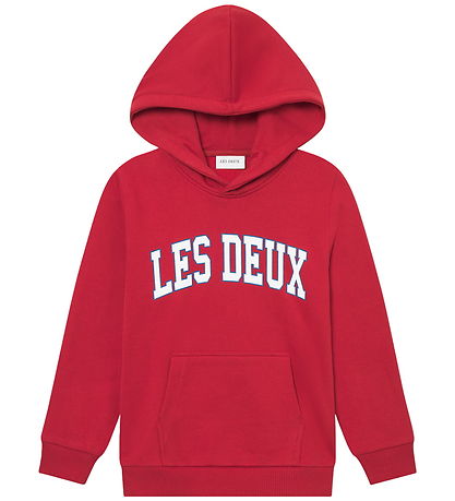 Les Deux Hættetrøje - Aidan - Scarlet Sage m. Logo