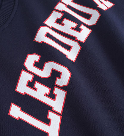 Les Deux Sweatshirt - Aidan - Dark Navy - Logo