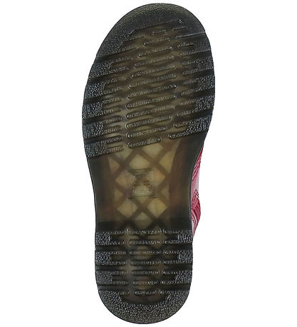 Dr. Martens Støvler - 1460 J -  Nebula Glitter - Fuchsia/Silver 