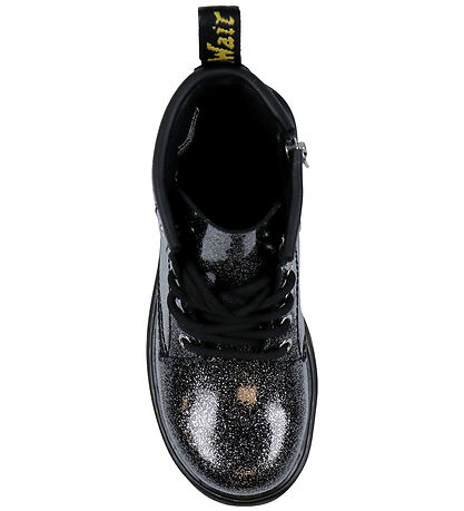 Dr. Martens Støvler - 1460 J - Nebula Glitter - Black/Silver/Neb