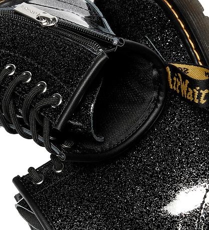 Dr. Martens Støvler - 1460 J - Nebula Glitter - Black/Silver/Neb