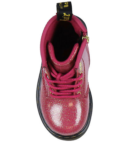 Dr. Martens Støvler - 1460 T - Nebuls Glitter - Fuchsia/Silver/G