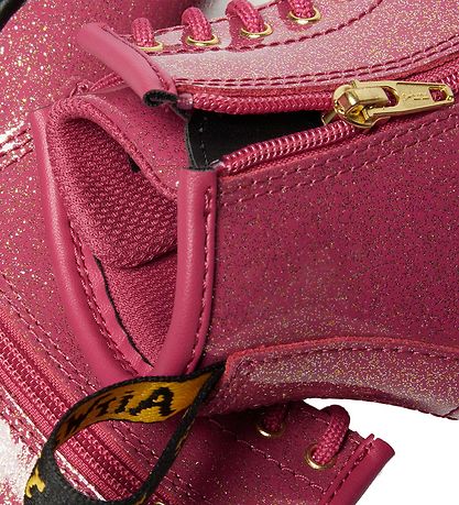 Dr. Martens Støvler - 1460 T - Nebuls Glitter - Fuchsia/Silver/G