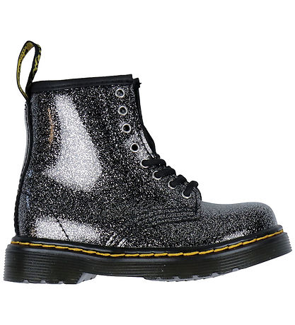 Dr. Martens Støvler - 1460 T - Nebuls Glitter - Black/Silver