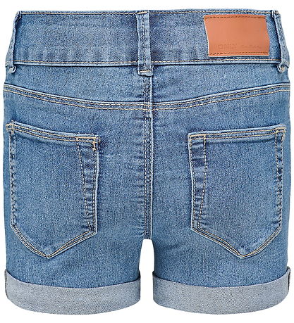 Kids Only Shorts - KogCarmen - Medium Blue Denim