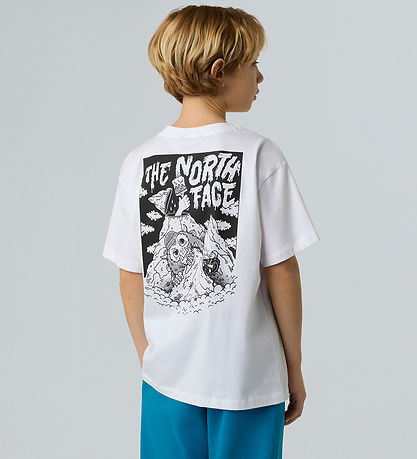 The North Face T-shirt - Oversize - Hvid m. Print