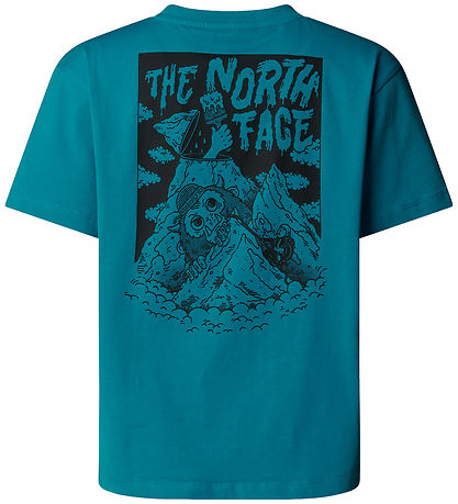 The North Face T-shirt - Oversize - Dusk Blue m. Print