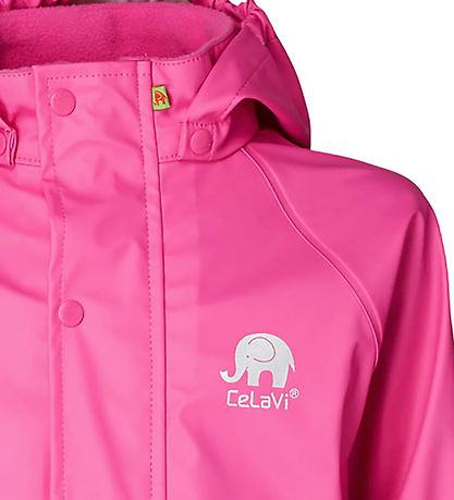 CeLaVi Regnjakke - Real pink