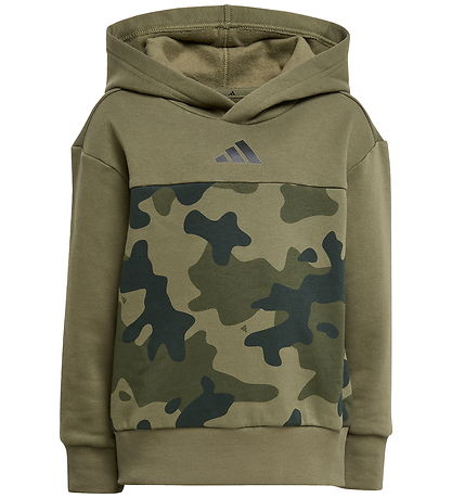 adidas Performance Sweatsæt - LK CAMO FL SET - OLISTR/WHITE
