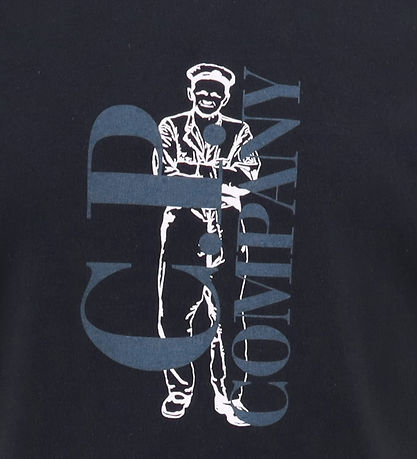 C.P. Company T-shirt - Total Eclipse Blue