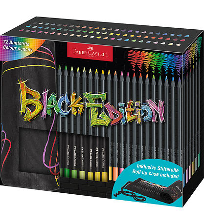 Faber-Castell Farveblyanter - Rullepenalhus  - 72 Dele