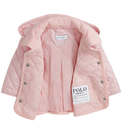 Polo Ralph Lauren Jakke - Quiltet - Hint of Pink