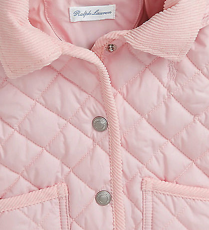 Polo Ralph Lauren Jakke - Quiltet - Hint of Pink