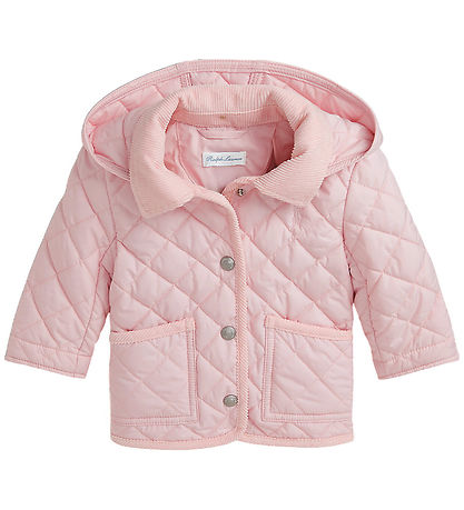Polo Ralph Lauren Jakke - Quiltet - Hint of Pink