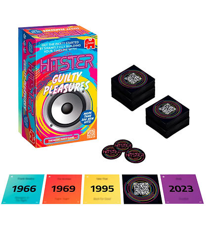 Asmodee Spil - Hitster Guilty Pleasures Nordic