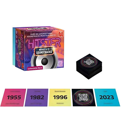Asmodee Spil - Hitster Soundtracks Nordic