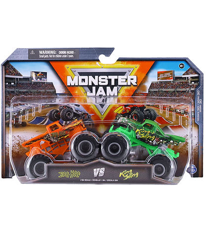 Monster Jam Truck - 1:64 - 2-pak - Die Cast